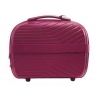 Kosmetyczka kuferek Puccini PPQM014 w kolorze różowym