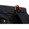 Męski plecak miejski na laptopa i tablet + USB, Roll Black R-bag