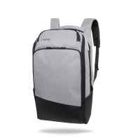 Plecak męski na laptopa 13-15,6" + USB, R-bag Forge Gray