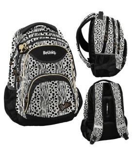 Trzykomorowy plecak szkolny Barbie Gold BB22YY-2708, Paso
