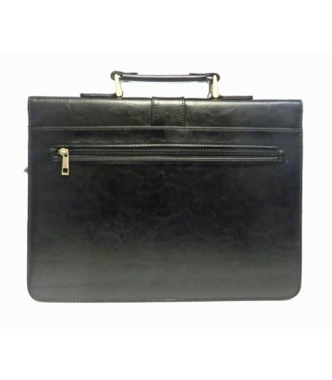 Teczka męska aktówka Wittchen Office 29-3-701-1 czarna 15,6” skóra eco