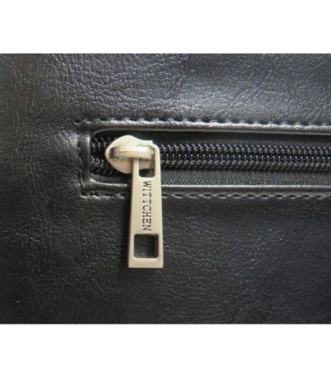 Teczka męska aktówka Wittchen Office 29-3-701-1 czarna 15,6” skóra eco