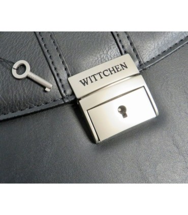 Teczka męska na laptopa Wittchen Office 29-3-634-1 czarna skóra eco