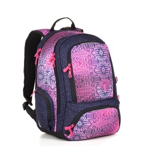 Dwukomorowy plecak młodzieżowy Topgal SURI 18029