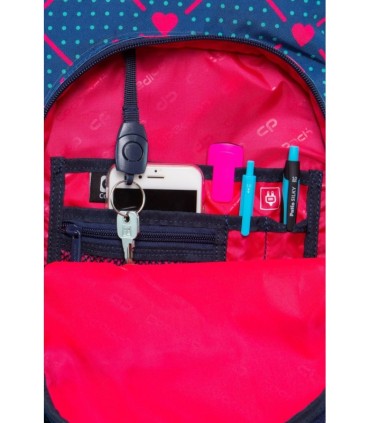 Młodzieżowy plecak szkolny CoolPack Basic Plus 27L, Heart Link, B03009
