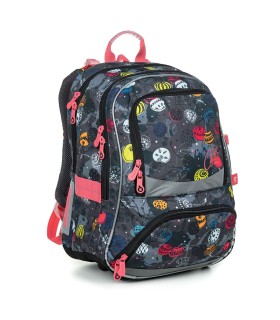Dwukomorowy plecak szkolny Topgal NIKI 19007