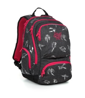 Dwukomorowy plecak młodzieżowy Topgal ROTH 19028
