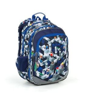 Plecak dwukomorowy dla chłopca Topgal ELLY 19014