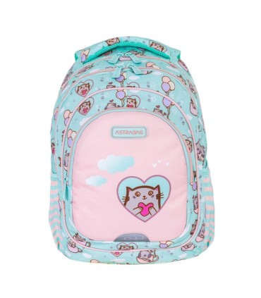  Plecak szkolny trzykomorowy Astra BAG AB330 KITTY'S WORLD