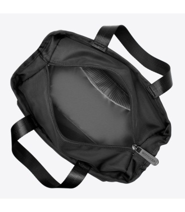 Wittchen czarna torba na lunch / jedzenie z termoizolacją, kieszeń na przodzie