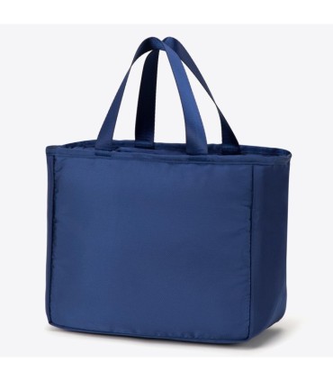 Wittchen niebieska torba na lunch / jedzenie z termoizolacją, kieszeń na przodzie