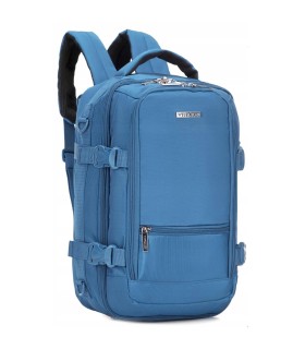 Plecak do samolotu / tanie linie lotnicze / bagaż podręczny, WITTCHEN, błękitny