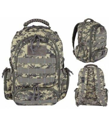 PLECAK SZKOLNY 4-KOMOROWY 30 L MAJEWSKI ST.RIGHT MILITARY BLACK